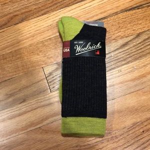 Socks green and gray